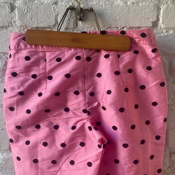 NEW WITH TAGS~ BATSHEVA TAFFETA POLKA DOT PANTS ~ SIZE 0 - Picture 8 of 8